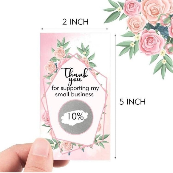 NWOT Scratch Off Discount Cards - Picture 2 of 5